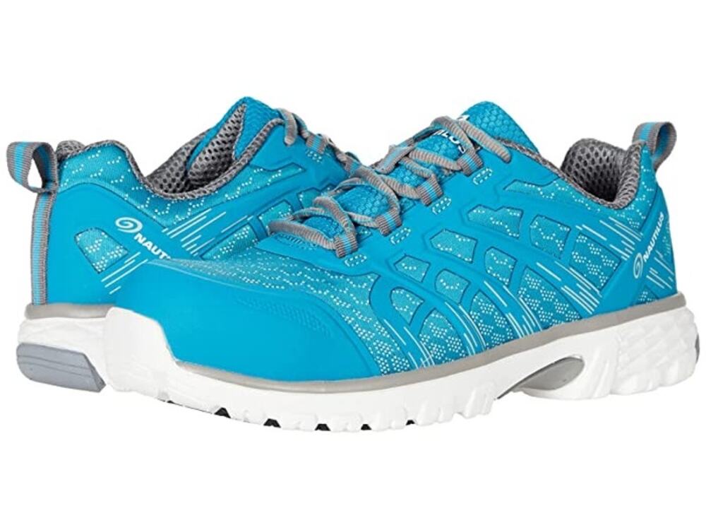 Nautilus Safety Footwear Womens Stratus CT Work Sneakers US 5 M EU 36 Blue EUC